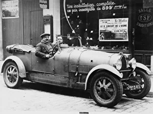French Motor Racing History Prints: Bugatti, 1932