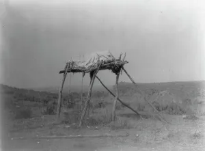Apsaroke Burial Platform Print