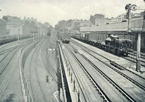 Thomas W Corbin Artwork Prints: A Busy Spot, 1922. Creator: Unknown