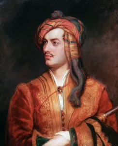 Byron of Rochdale in Albanian Dress, 1813. Artist: Thomas Phillips Byron of Rochdale in Albanian Dress, 1813. Artist: Thomas Phillips