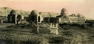 Cairo Architecture Prints: Cairo: The Khalifa Tombs, c1918-c1939. Creator: Unknown