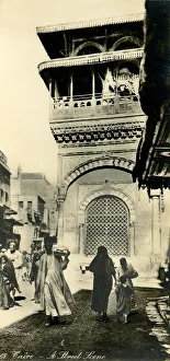 Cairo - A Street Scene, c1918-c1939. Creator: Unknown Cairo - A Street Scene, c1918-c1939. Creator: Unknown