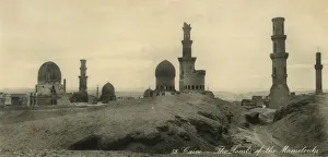 Cairo - The Tombs of the Mamelouks Print, c1918-c1939
