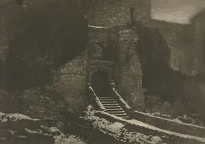Photogravure Prints: Camera Work: Harlech Castle, 1910. Creator: J. Craig Annan (British, 1864-1946)