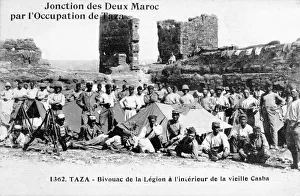 The Camp of the Foreign Legion, Taza, Morocco, 1904 The Camp of the Foreign Legion, Taza, Morocco, 1904