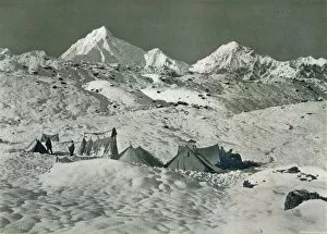 A W Penrose Collection: The Camp below Jongsong La, c1903