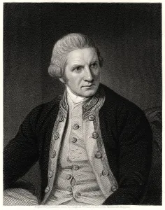 Captain Cook, 19th century. Artist: E Scriven Captain Cook, 19th century. Artist: E Scriven