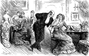Joseph Swain Engraving Prints: She had captivated a widower with five daughters... 1880. Creator: Joseph Swain