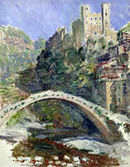 Heritage Images Print: The Castle of Dolceacqua, 1884
