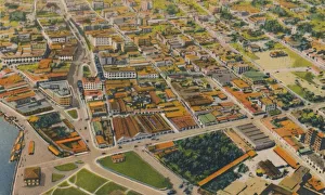 Central Section of Barranquilla Print