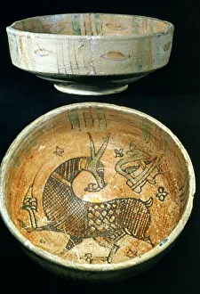Ceramic Bowls, Kairouan, Tunisia, 10th Century Ceramic Bowls, Kairouan, Tunisia, 10th Century