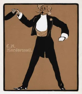 CH MacDermott (1845-1901), music hall star, late 19th century CH MacDermott (1845-1901), music hall star, late 19th century