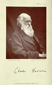 British Naturalist Images Prints: Charles Robert Darwin. Creator: Leonard Darwin