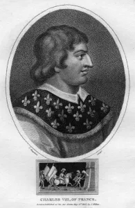 Charles VIII, King of France, (1805).Artist: J Chapman Charles VIII, King of France, (1805).Artist: J Chapman