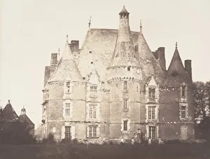 Chateau de Martainville Print, 1852-54 by Edmond Bacot