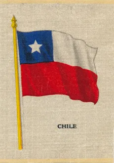 Chilean Flag Prints: Chile, c1910