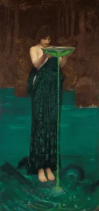 Circe Invidiosa, 1892. Artist: Waterhouse, John William (1849-1917) Circe Invidiosa, 1892. Artist: Waterhouse, John William (1849-1917)