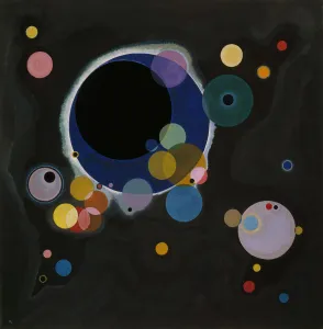 Wassily Kandinsky Biography Prints: Several Circles, 1926