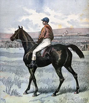 Clamart, winner of the Grand Prix de Paris, owned by Edmond Blanc, 1892 Clamart, winner of the Grand Prix de Paris, owned by Edmond Blanc, 1892