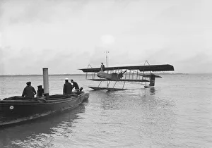Claude Grahame-White hydroplane, 1912. Creator: Kirk & Sons of Cowes Claude Grahame-White hydroplane, 1912. Creator: Kirk & Sons of Cowes