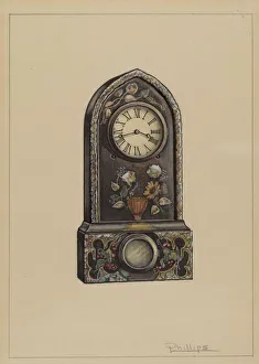 Clock, 1936 Print