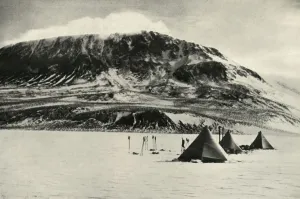 Terra Nova Expedition Images Prints: The Cloudmaker Mountain, c1912, (1913). Artist: Henry Bowers