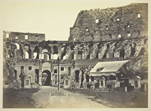 Albumen Silver Print Art Prints: Coliseum, c. 1867. Creator: Robert MacPherson