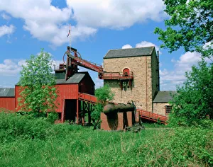 The Colliery, Beamish Museum Print, Stanley, County Durham