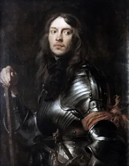 Commander in Armour, with a Red Scarf, c1625-1627. Artist: Anthony van Dyck Commander in Armour, with a Red Scarf, c1625-1627. Artist: Anthony van Dyck