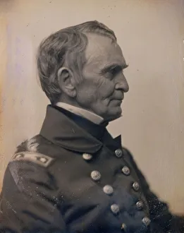 American Naval Officer Prints: Commodore Charles Morris, ca. 1850. Creators: Josiah Johnson Hawes