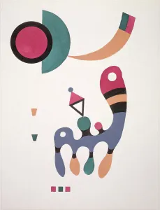 Modern Fine Art Images Prints: Composition, 1944. Creator: Kandinsky, Wassily Vasilyevich (1866-1944)