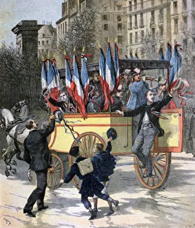 The Conscripts of 1892, (1892). Artist: Henri Meyer The Conscripts of 1892, (1892). Artist: Henri Meyer