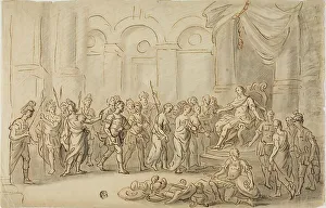 Second Punic War History Prints: The Continence of Scipio, n.d. Creator: Unknown