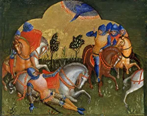Veneziano's The Conversion of Paul Print, ca 1370