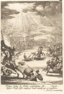 Saint Paul Conversion Prints: The Conversion of Saint Paul. Creator: Jacques Callot