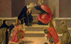 The Coronation of the Virgin Print (15th century)