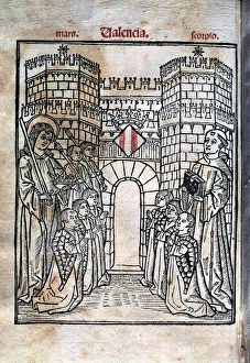 Cover of the edition printed in 1499 Regiment de la Cosa Publica (Regime of Cover of the edition printed in 1499 Regiment de la Cosa Publica (Regime of