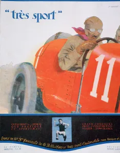 Front cover illustration from the magazine Tres Sport, July 1922 Front cover illustration from the magazine Tres Sport, July 1922