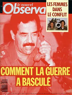 Front cover of Le Nouvel Observateur, Febuary 1991 Front cover of Le Nouvel Observateur, Febuary 1991