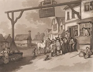 Thomas Rowlandson Artist Prints: Crawley (An Excursion to Brighthelmstone), June 1, 1790. June 1, 1790