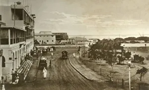 Vintage Middle East Images Prints: The Crescent, Aden, c1918-c1939. Creator: Unknown