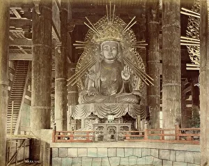 Unknown Artist Heritage Artwork Prints: Daibutsu, 1865. Creator: Unknown