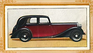 British Motor Industry Prints: Daimler Light Straight-Eight, c1936