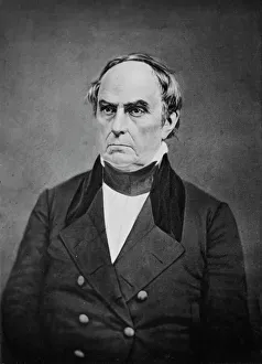 Daniel Webster Print, 1855-1865