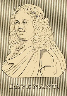 Davenant, (1606-1668), 1830. Creator: Unknown Davenant, (1606-1668), 1830. Creator: Unknown
