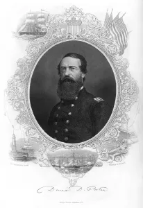 David Dixon Porter, United States admiral, 1862-1867.Artist: Brady David Dixon Porter, United States admiral, 1862-1867.Artist: Brady