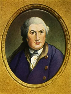 Cigarette Card Miniatures Prints: David Garrick, (1933). Creator: Unknown