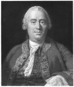 David Hume Portrait Prints: David Hume, Scottish philosopher, historian and economist, 1837
