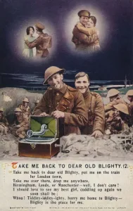 Western Front Soldiers Prints: Take Me Back To Dear Old Blighty (2), c1916