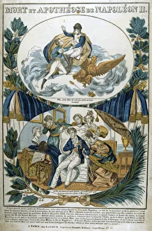 Death and Apotheosis of Napoleon II, 19th century Death and Apotheosis of Napoleon II, 19th century